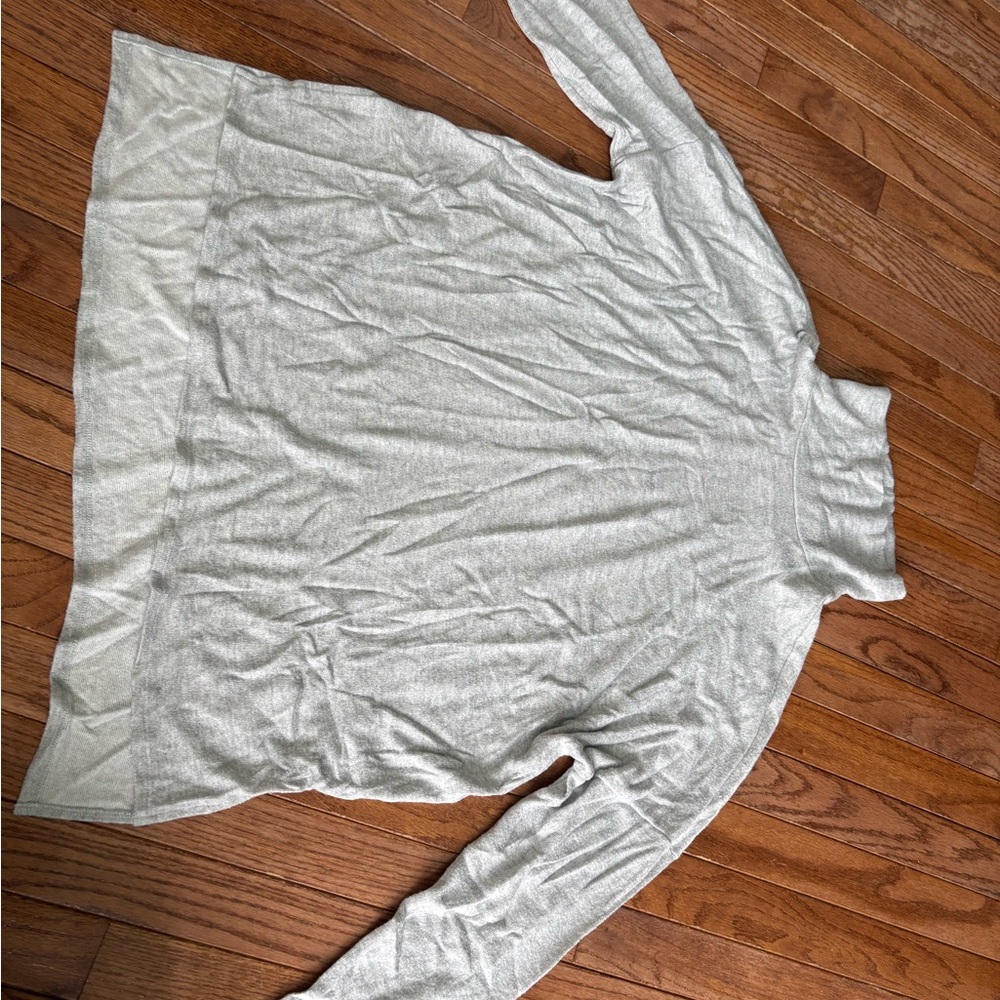 Light Gray Turtleneck Sweater